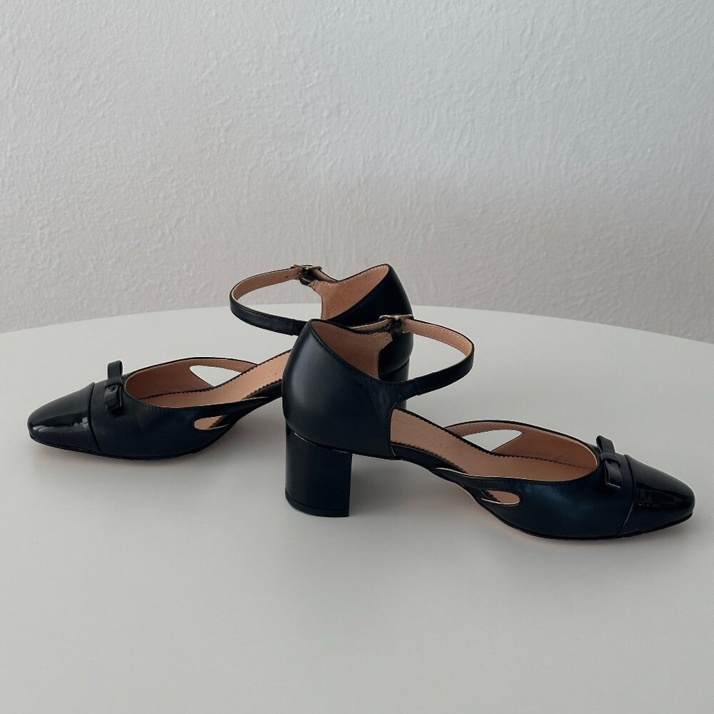 JCREW Leather Mary Jane Heels
